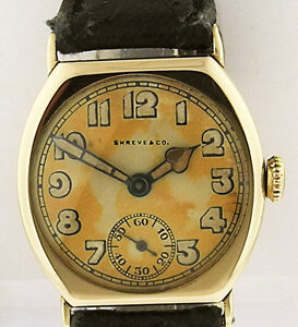 IWC 14k YG Wrist Watch Made for Shreve&Co.