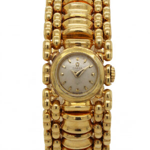 Omega 18k Yellow Gold "Post Retro" Ladies' Bracelet Watch