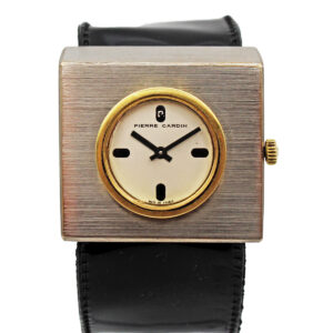 Pierre Cardin Stainless Steel Wristwatch w/ Jaeger Movement c. 1960s