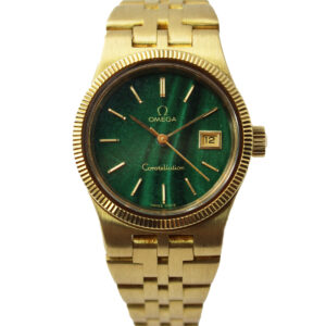 Omega "Constellation" 18k Yellow Gold Ladies' Auto-Date Bracelet Watch