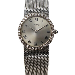 Piaget 18k White Gold & Diamond Ladies' Bracelet Watch c. 1980s, Ref 926 B11
