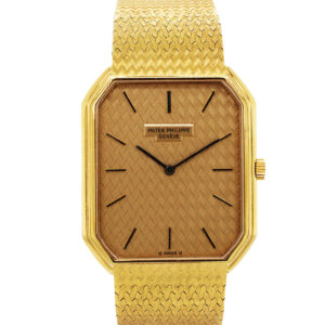 Patek Philippe 18k Yellow Gold Bracelet Watch, Ref 3860/3, New/Old Stock