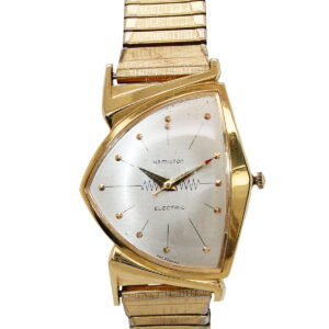 Hamilton "Pacer" Electric 14K Yellow Gold Bracelet Watch, c. 1957