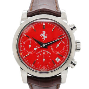 Girard-Perregaux Made Special for Ferrari Stainless Steel Chronograph Wristwatch, c. 2000s, Ref 8020