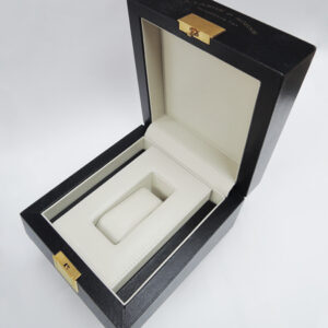 A. Lange & Sohne Fitted Presentation Box & Outer Packaging for a Wrist Watch. Accompanied by an Empty Wallet
