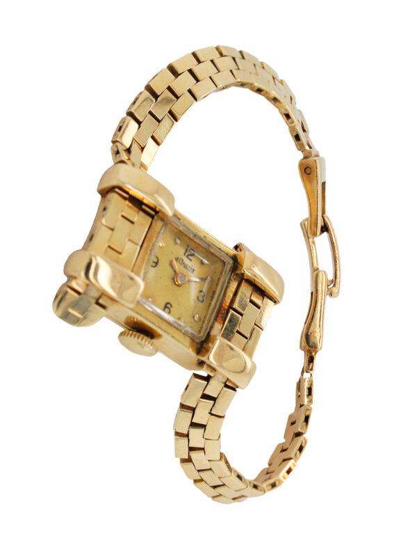 LeCoultre 14k Yellow Gold Vintage Lady's Wristwatch, c. 1940's