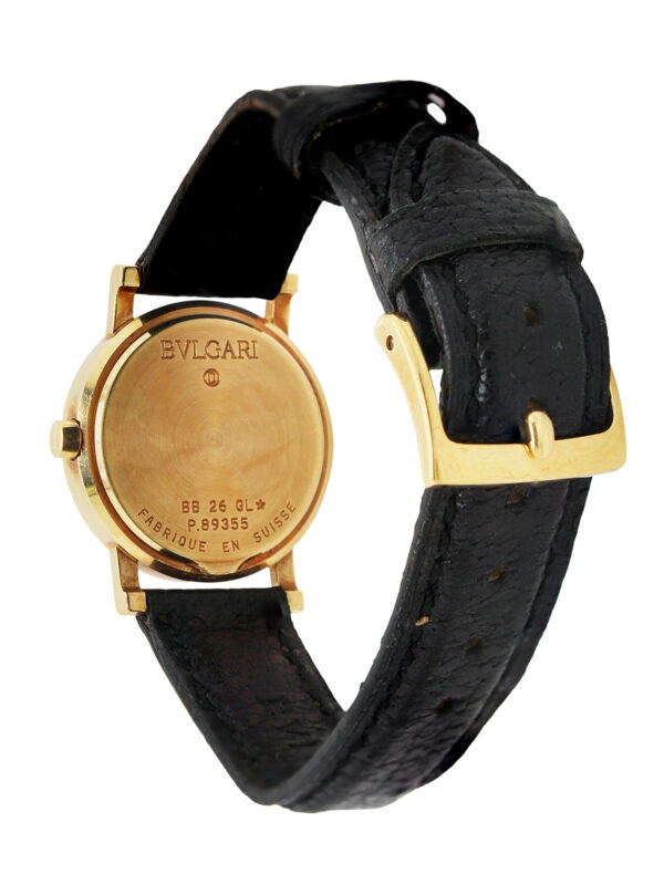 Bvlgari Ref. bb26al 18k Yellow Gold Ladies watch