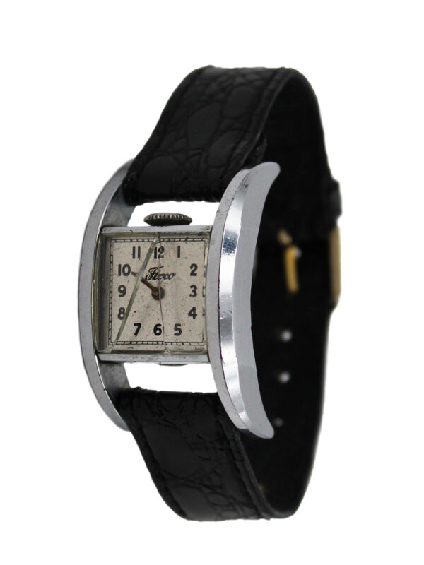 Flexo Stainless Steel Drivers Wristwatch