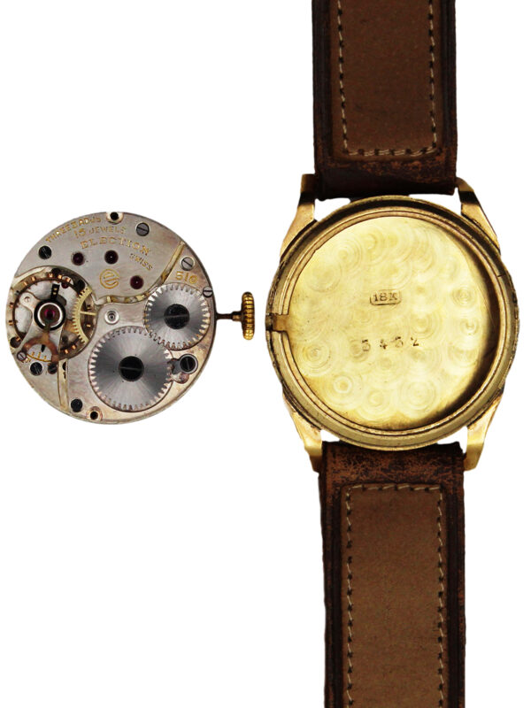 Election "Chronometre" 18k Yellow Gold Wristwatch c. 1950s