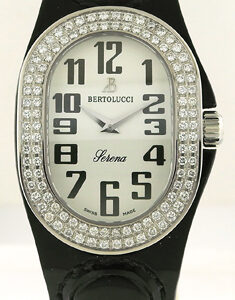 Bertolucci "Serena" SS w/Diamonds Lady's Wristwatch, Ref. 313.50.41.88.1A0