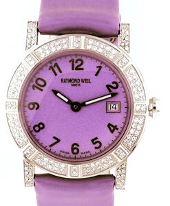 Raymond Weil Stainless Steel & Diamond "Lavender" Ladies Watch, Ref. 3030