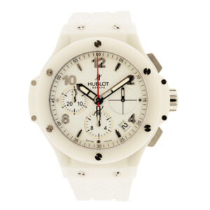 Hublot "Big Bang" Ceramic and Stainless Steel Chronograph Automatic Wrist Watch, Ref. 341