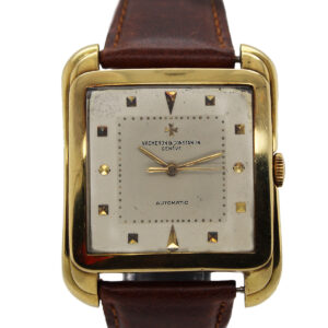 Rare Vacheron & Constantin "Cioccolatone" 18k Yellow Gold Large Automatic Wristwatch c. 1950s, Ref 4737