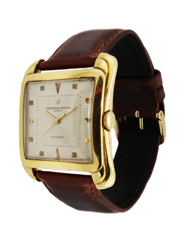 Rare Vacheron & Constantin "Cioccolatone" 18k Yellow Gold Large Automatic Wristwatch c. 1950s, Ref 4737