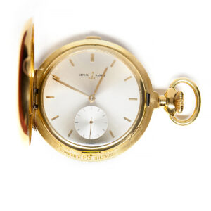 Ulysse Nardin, Clock Watch Minute Repeating, Grand and Petite Sonnerie, 18K Hunter Case, 2-Train