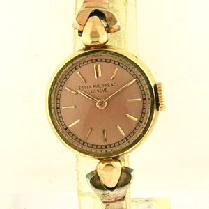 Patek Phillipe. Lady's 18k PG Wristwatch circa 1943