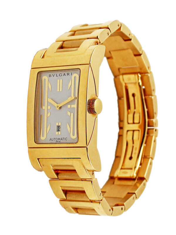 Bvlgari 18k YG "Rettangolo" Bracelet Watch, Ref. RT 45 G. c.2000