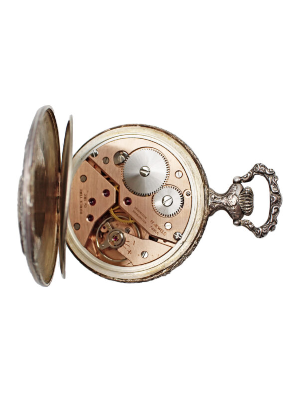 Arnex JFK & RFK Memorial Open Face Pocket Watch c. 1970s