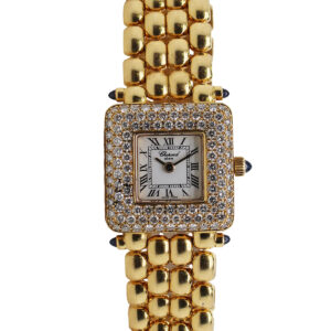 Chopard 18k Yellow Gold & Diamond Ladies' Bracelet Watch, Ref 10/6115-23