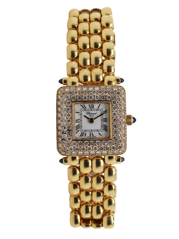 Chopard 18k Yellow Gold & Diamond Ladies' Bracelet Watch, Ref 10/6115-23