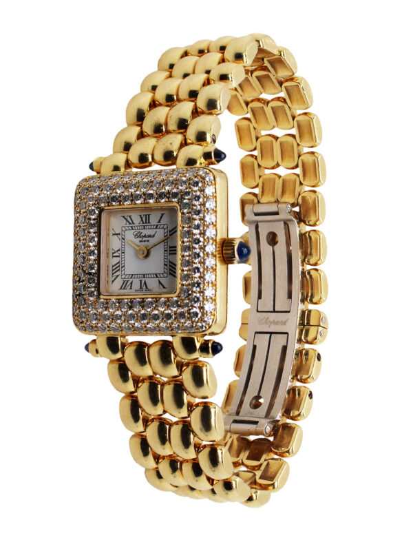 Chopard 18k Yellow Gold & Diamond Ladies' Bracelet Watch, Ref 10/6115-23