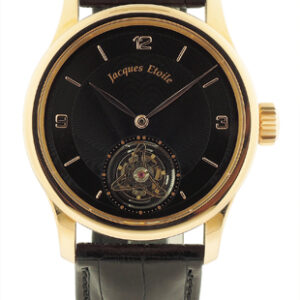 Jacques Etoile Tourbillon (Ltd. Ed., no.002) 18k Pink Gold German Wristwatch. c.2008.