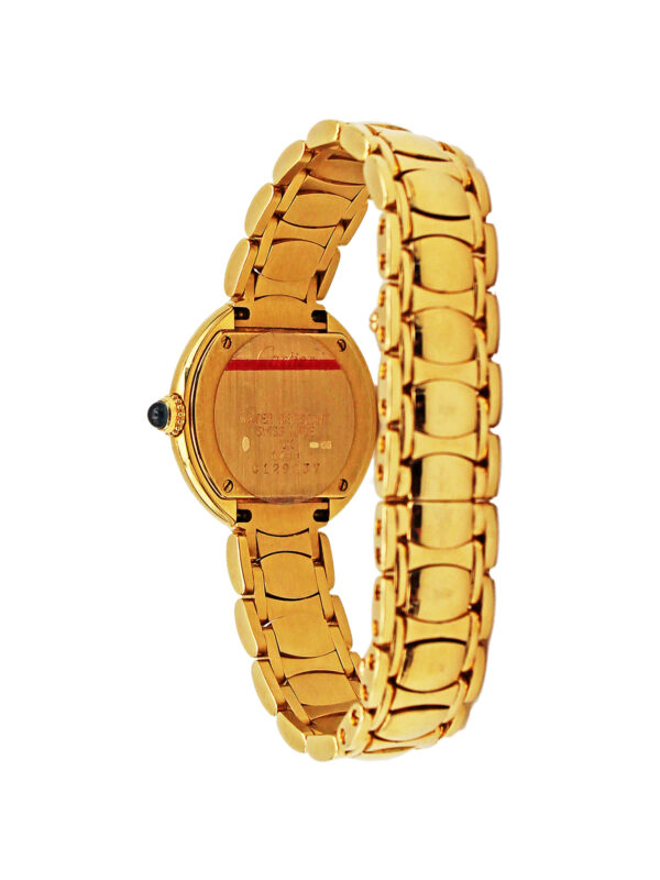 Cartier "Ellipse" 18k Yellow Gold Ladies Bracelet Watch w/ Box c. 1990s, Ref 1480