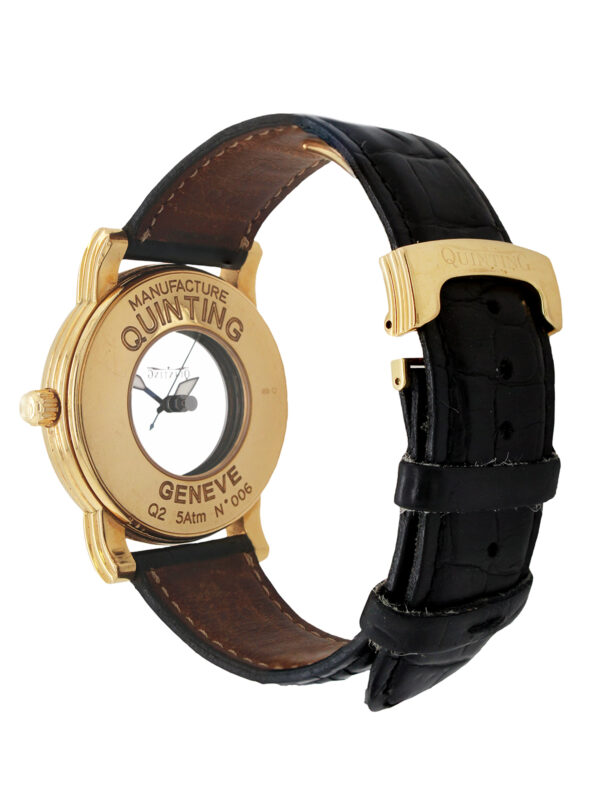 QUINTING - MONTRE MYSTERIEUSE 18k G "See-Through Watch" No. 006, Ref. Q2. c.2000