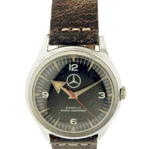 Extremely Rare Benrus Stainless Steel "Rail Master for Mercedes Benz" wrist watch, circa 1950s