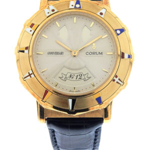 Corum 18k Rose Gold Ltd. Ed.12/15 (Ref 274.830.56) Admiral's Cup Anniversary Automaton Quarter Repeating Commemorative Yachting Regatta Wristwatch c. 1999