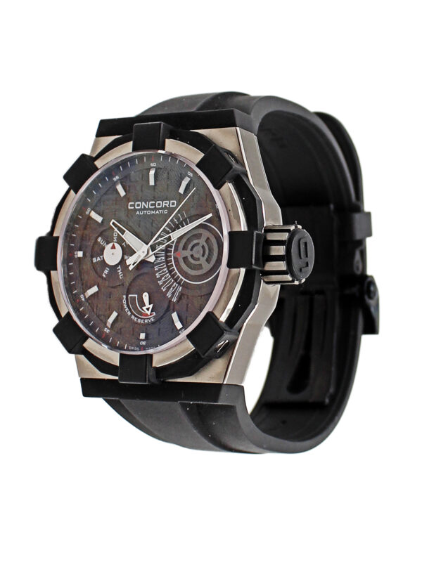 Concord "C1 Retrograde" Titanium Automatic Day-Date Wristwatch, Ref 01.5.40.1020