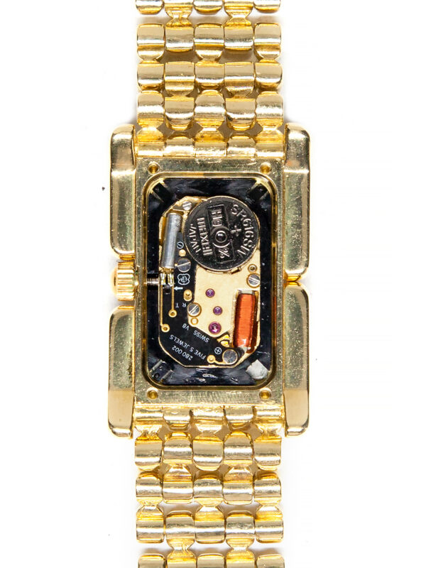 Fred (Ref 2301) 18k Yellow Gold & Diamond Quartz Ladies' Bracelet Watch, Complete c. 1996
