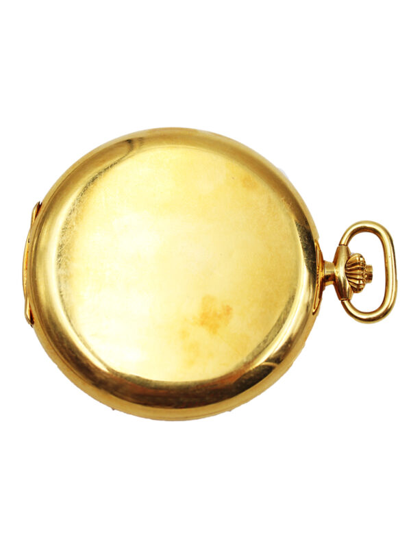 IWC 18k Yellow Gold Hunter Face Pocket Watch, c. 1980's