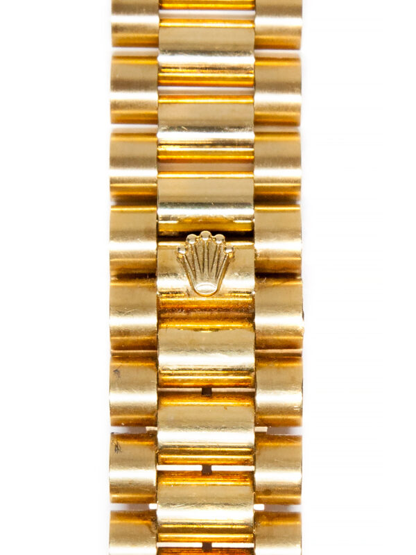 Rolex President (Ref 18388) 18k Yellow Gold & Diamond Automatic Day-Date Bracelet Watch c. 1991