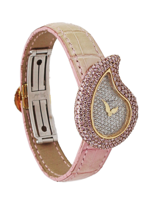 Chopard "Casmir" Pink & White Gold & Diamond (~5.21ct) Ladies’ Wristwatch Complete c. 1998, Ltd 43/6700 Ref 436700-9011