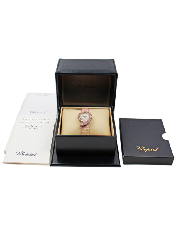 Chopard "Casmir" Pink & White Gold & Diamond (~5.21ct) Ladies’ Wristwatch Complete c. 1998, Ltd 43/6700 Ref 436700-9011