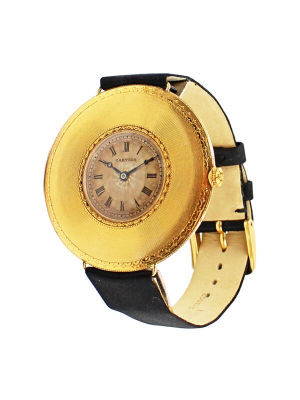 Cartier 18k Yellow Gold 47mm Ladies' Wristwatch c. 1920s