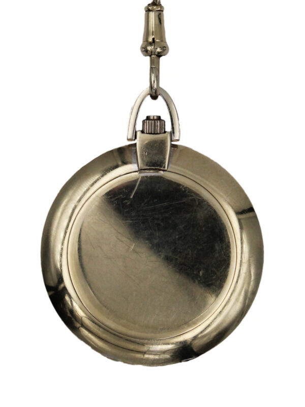 Vacheron & Constantin "Montre Couteau Savonnette" 18k White Gold Ultra-Thin Hunter Pocket Watch c. 1960s, Ref 7402