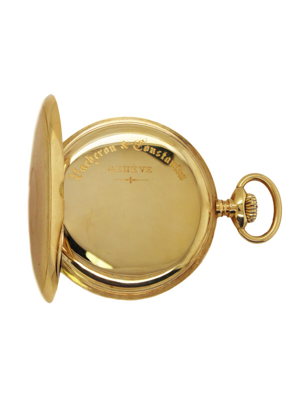 Vacheron & Constantin "Chronometre Royal" 18k Yellow Gold Open Face 57mm Pocket Watch