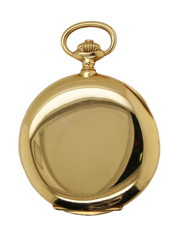 Vacheron & Constantin 18k Yellow Gold Chronometer Hunting Case Pocket Watch c. 1920s, 53mm 110g