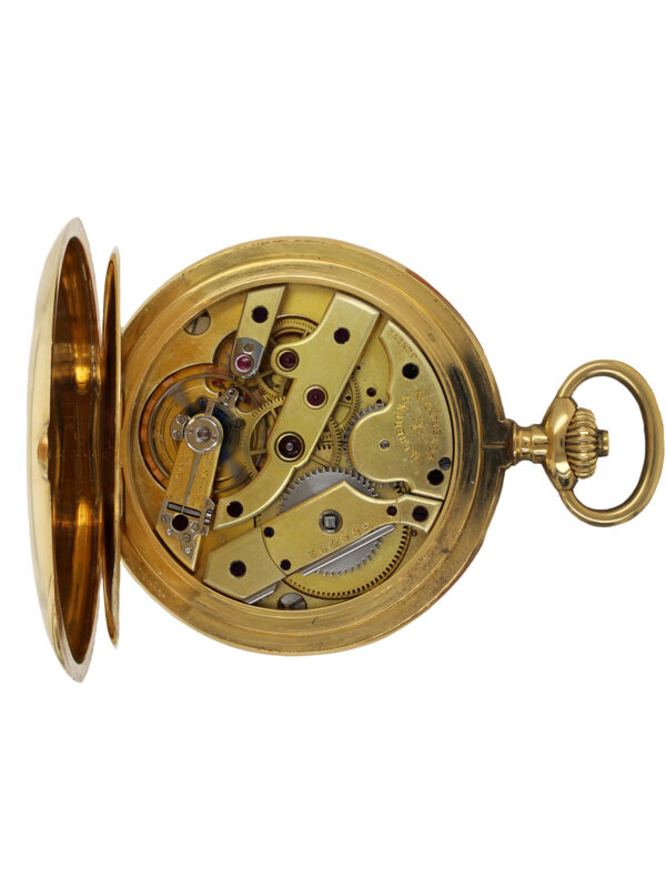 Vacheron & Constantin 18k Yellow Gold Chronometer Hunting Case Pocket Watch c. 1920s, 53mm 110g