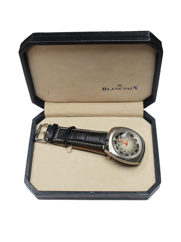 Oversized Rare Blancpain "Fifty Fathoms" Stainless Steel 48mm x 40.9mm Diver's Wristwatch, c.1975