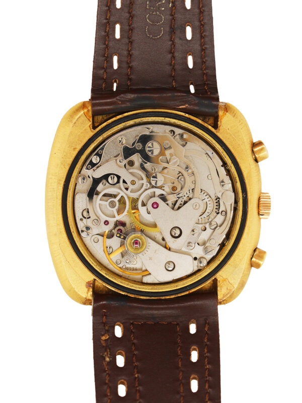 Lip French Gold Plated & Stainless Steel Manual Wind Chronograph Wristwatch c. 1975, Ref no. 873 60 945 0