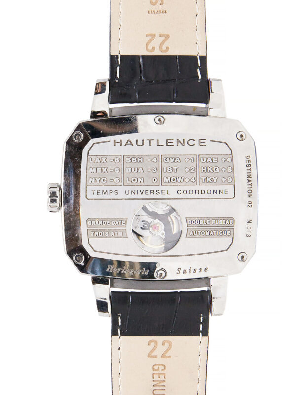 Hautlence "Destination 02" Titanium Dual Timezone Auto-Date Wristwatch with Day/Night Indication c. 2012