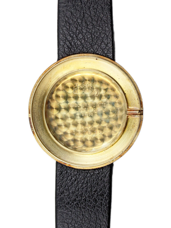 Paul Breguette 14k Yellow Gold Mechanical Wristwatch