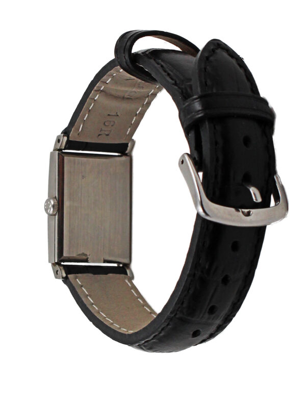 Omega Stainless Steel Rectangular Wristwatch c. 1940-50s
