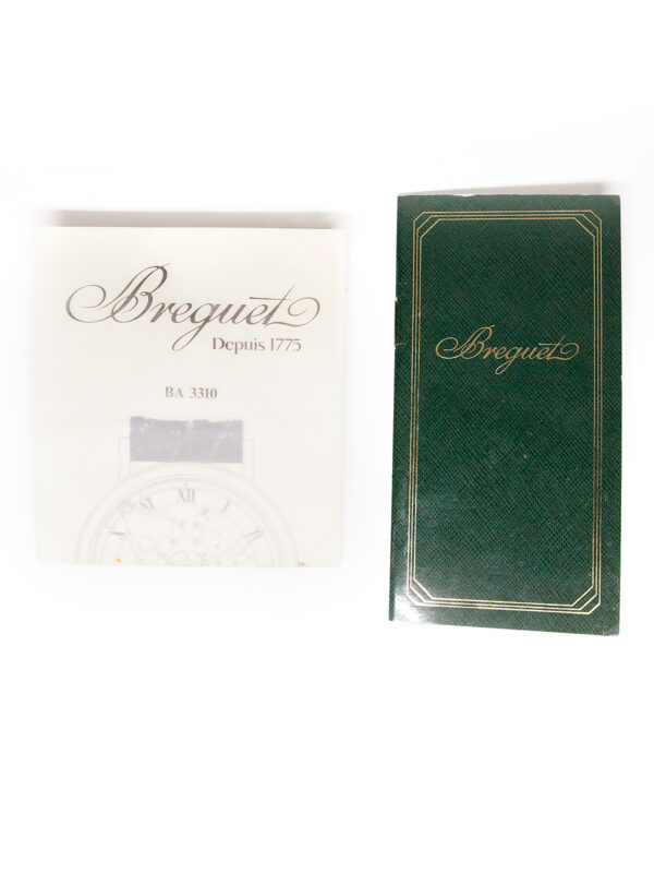 Breguet "Classique" (Ref 3310) 18k Yellow Gold Automatic Perpetual Calendar Wristwatch with Moonphase, Power Reserve, Box, Cert, Setting Pin, and Manual c. 1990s