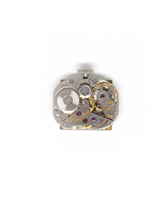 Mathey Tissot Platinum & Diamond (7.5ct) Concealed Dial Ladies' Bracelet Watch with Box c. 1960s