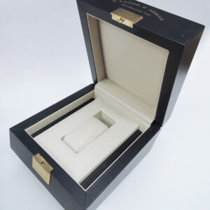 A. Lange & Sohne Fitted Presentation Box, Outer Cover, and Booklet for a Wrist Watch