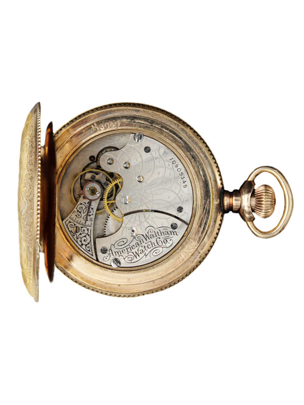 Waltham Gold Filled Hunter Pocket Watch